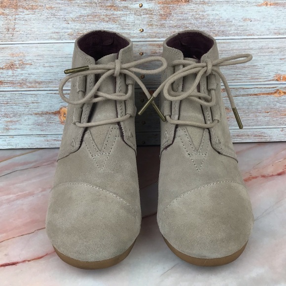Toms Dessert Wedge Ankle Booties - Picture 3 of 9